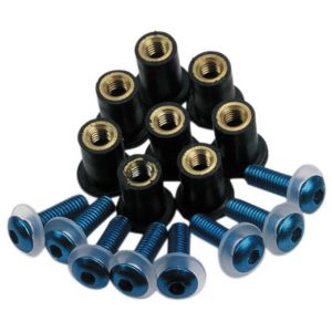 Oxford Screen Shield Vis de remplacement Bleu