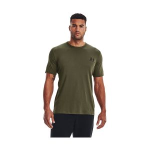 Under Armour T-Shirt &agrave; Manches Courtes pour Homme avec Logo Left Chest