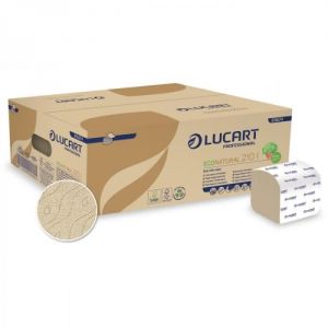 LUCART - Papier toilette à plat - ECONATURAL 210i - x40