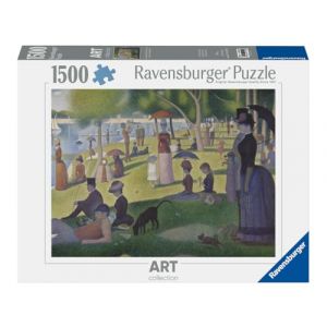 Ravensburger Puzzle Adulte 1500 pi&egrave;ces-Art Collection-Un Dimanche apr&egrave;s-midi &agrave; l'&icirc;le de la Grande Jatte/Georges Seurat-Adultes et Enfants d&egrave;s 14 Ans-Puzzle de qualit&eacute; sup&eacute;rieure-12001245