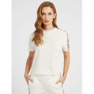 Guess T-shirt logo sur le côté Blanc - Couleur Blanc - Taille L