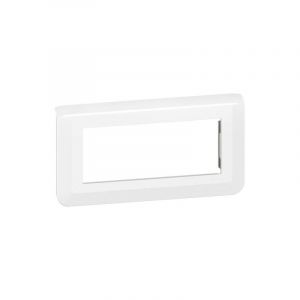 Legrand Plaque de finition horizontale Mosaic pour 5 modules blanc (078815L)