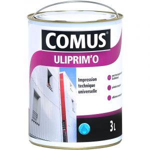 Comus ULIPRIM'O 3L - Impression universelle antirouille en phase aqueuse blanc