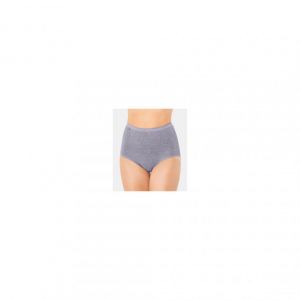 Image de Sloggi Basic+, Lot de 4 Slip Maxi en Coton pour Femme, Gris (Grey Combination), FR: 54