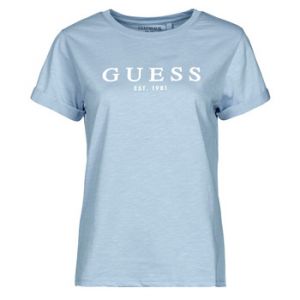 Guess T-shirt ES SS 1981 ROLL CUFF TEE - Couleur S,M,L,XL,XS - Taille Bleu