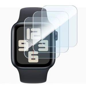 Karylax [Pack X3] Protection D'écran En Verre Trempé Dureté 9h Pour Apple Watch Se 44mm (Serie 6/5/4/Se)