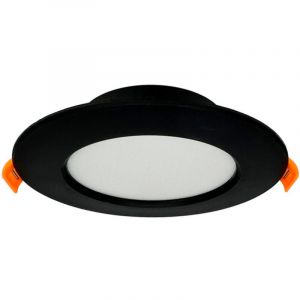 Horoz Electric Spot LED encastré rond ALEXIS 6W 510lm CCT noir IP20 | HOROZ