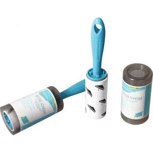 Rozenbal Brosse à habit adhésive brosse adhésive 1 rouleau de 24 feuilles