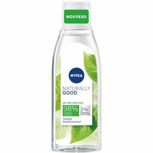 Nivea Naturally Good - Tonique rafraîchissant - Thé Vert Bio - 200 ml