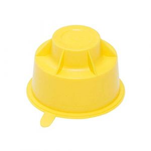 Toyotomi Bouchon de réservoir Zibro JAUNE, produit original pour poêle à combustion Zibro/