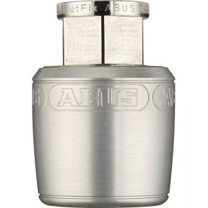 Abus Ecrou anti-vol roue de vélo - pour axes pleins - M10 - Argent - NutFix