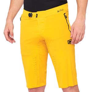 100% Celium Enduro/Trail Short Homme, mustard W34 Shorts & Baggys