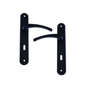Quincadeco Poignée de porte intérieure Lisea noir cle