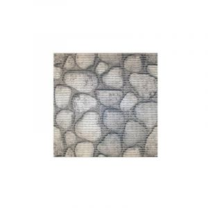 Image de DECORLINE Accueil - Tapis multi-usages - Galet Noir - PVC