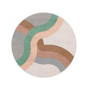 Kartell Tapis ronde RUGS (2355F7 - Laine de l'Himalaya)