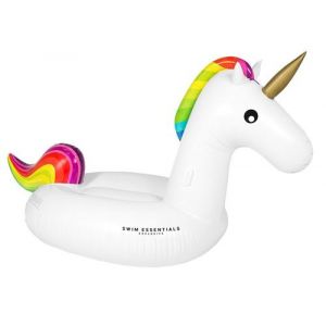 Swim Essentials Bouée gonflable enfant licorne blanc XL