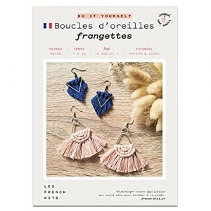 Image de French kits DIY - Boucles d'oreilles frangettes