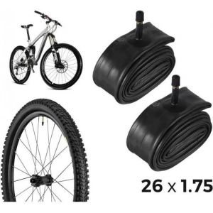 Chambres À Air Pour Vélo 26 X 1.75 - Media Wave Store - Kit De 2 - Réparation Des Crevaisons