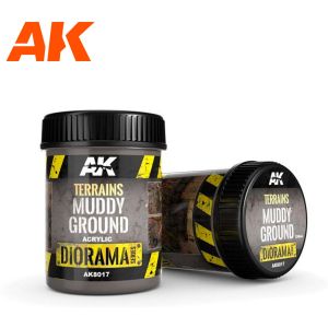 Peinture AK Interactive Terrains Muddy Ground
