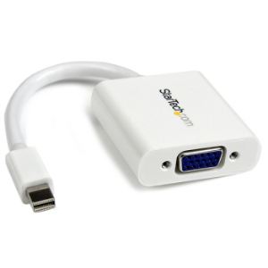 Image de StarTech.com MDP2VGAW - Convertisseur vidéo Mini DisplayPort vers VGA