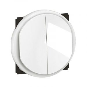 Legrand Interrupteur d'éclairage modulaire Céliane 10A, blanc