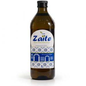 Huile d&rsquo;Olive Vierge Extra ZA&Iuml;TE 1 L &ndash; Premi&egrave;re Pression &agrave; Froid Origine Tunisie R&eacute;colte Manuelle 100% Naturelle