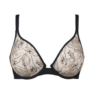 Sans Complexe Soutien Gorge Triangle Armatures - Noir Miss