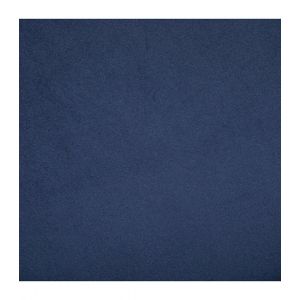 Atmosphera Pouf Velours Design "Calabaza" 44cm Bleu