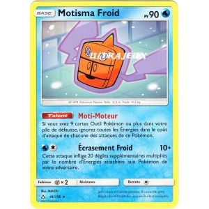 Asmod&eacute;e Pok&eacute;mon - 41/156 - Motisma Froid - Sl5 - Soleil Et Lune - Ultra Prisme - Rare