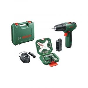 Bosch Perceuse visseuse EasyDrill 1200 avec 2 batteries 1 chargeur une mallette avec emb