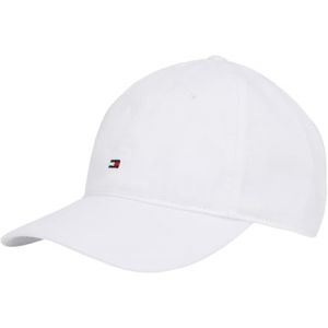 Tommy Hilfiger Casquette Homme Flag Soft 6 Panel en Coton, Blanc (Th Optic White), Taille Unique