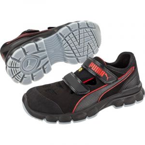 Image de Puma Safety Chaussures de sécurité ESD S1P Taille: 40 Aviat Low ESD SRC 640891-40 coloris noir, rouge 1 paire