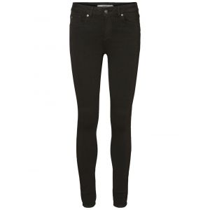 Image de Vero Moda Jean slim Lux Regular Waist Noir