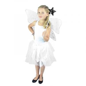 Party Pro Kit fée paillette argent enfant TU