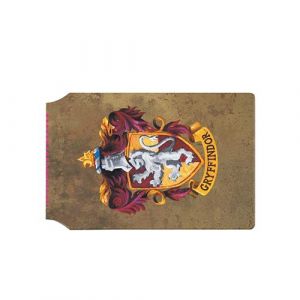 Porte-carte Harry Potter design Gryffondor officiel (Taille unique) (Marron/Jaune) - UTSG10995