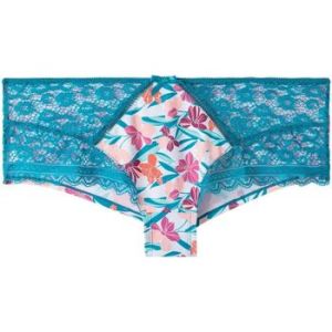 Shorty turquoise/rose Eva