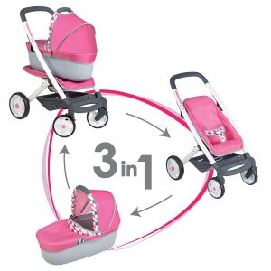 Smoby Combi Poussette + Landau Bébé Confort MC&Q