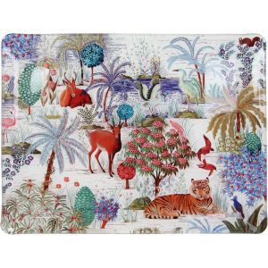 Fa&iuml;enceries de Gien Petit plateau acrylique Jardin du Palais, Gien