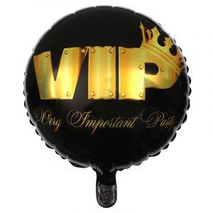 Le géant de la fête Ballon métallique - VIP Couronné - 35 cm