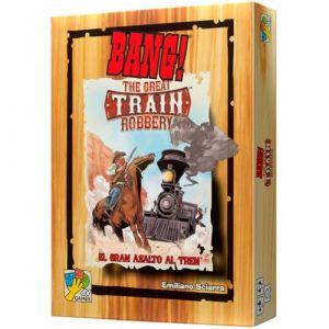 Asmodée Bang! El gran asalto al tren Jeu de Cartes Extension 4-7 Joueurs Multicolore Rôle Espagnol