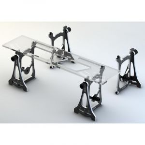 SkyRC Syst&egrave;me d'installation pour 1:10 Onroad Noir avec sac de transport