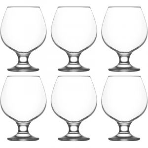 Coffret de 6 verres &agrave; cognac 390 ml Misket LAV