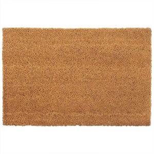 VidaXL Tapis De Porte Naturel 50x80 Cm Fibre De Coco Touffeté