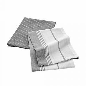 Douceur d'intérieur, 2 Torchons (50 x 70 cm) Grand Chef, Coton Tissé
