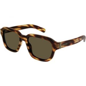 Gucci Homme GG1508S 002 Lunettes de soleil Acétate Havane Marron Carré