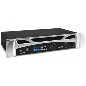 Vonyx Vpa300 – Amplificateur Digital 2 X 150 W, Bluetooth, Mp3/usb/sd Avec Télécommande