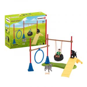 Image de Schleich Divertissement pour chiens - Coffret Farm World - 42536