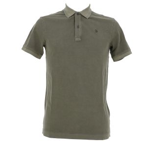 G-Star Raw Polo Manches Courtes Dunda Overdyed Slim Polo Ss Kaki S