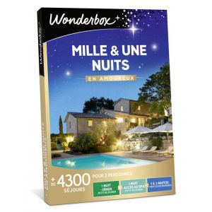 Wonderbox Coffret cadeau - Mille et une nuits en amoureux - 4300 s&eacute;jours