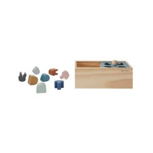 Image de Oyoy living Boîte à puzzle en bois marron 100% hêtre H11xL24x12cm